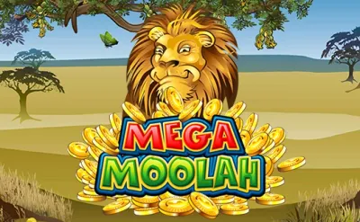 Mega Moolah Mega Moolah pokie cover in the Spinstralia lobby