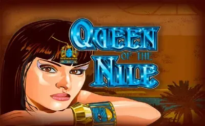 Queen of the Nile Queen of the Nile pokie cover in the Spinstralia lobby